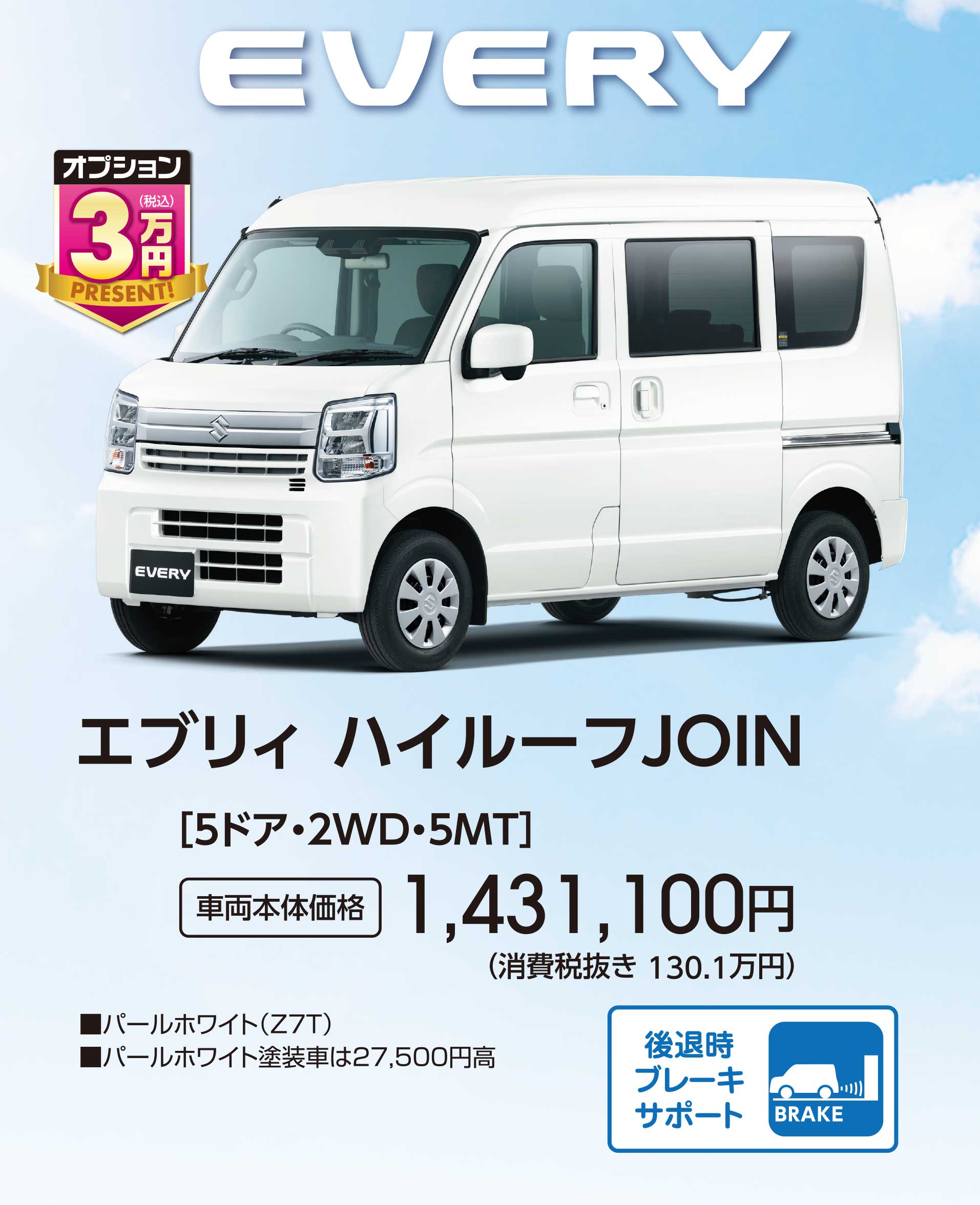 エブリィハイルーフJoin