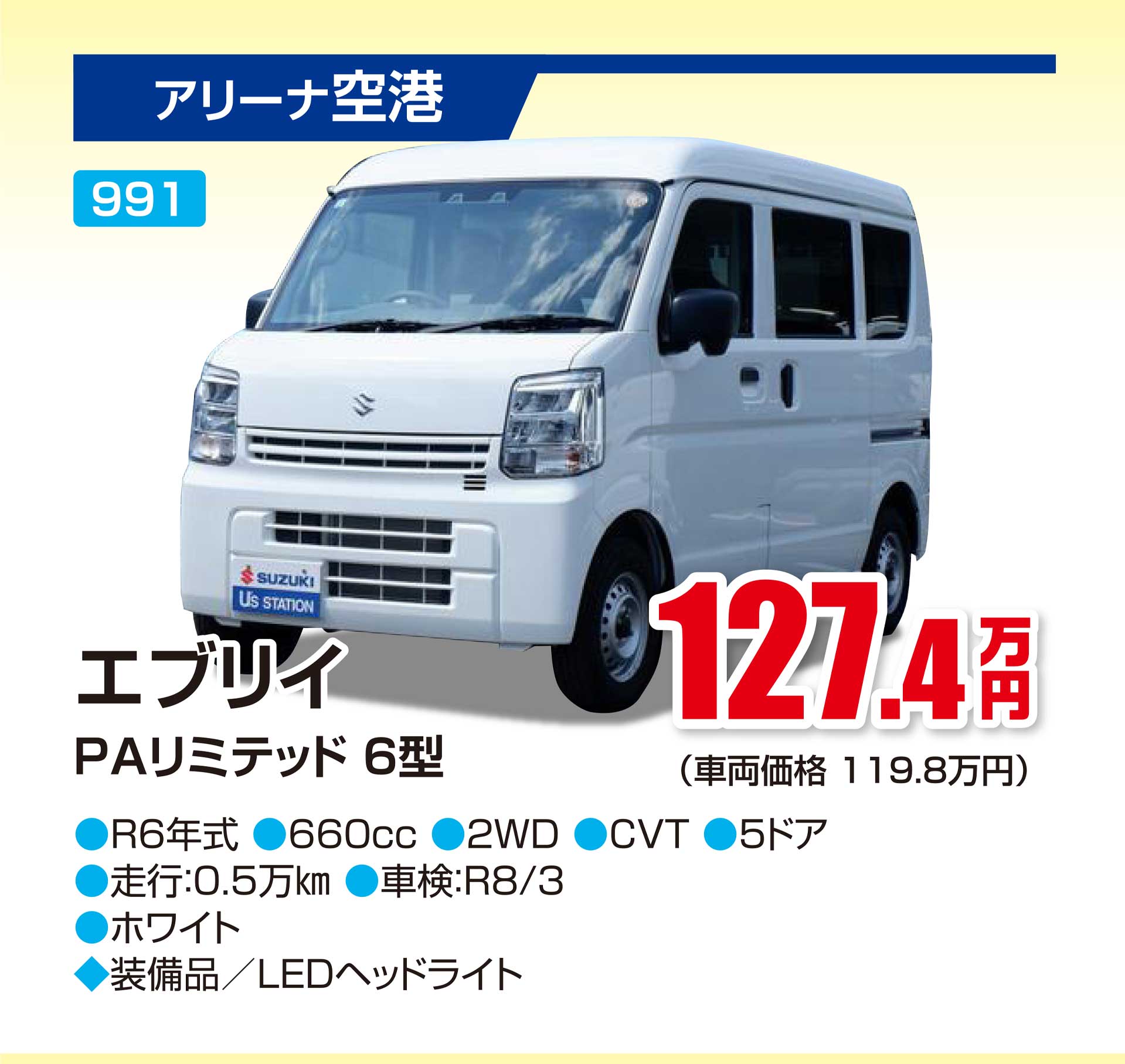 厳選中古車：エブリイ